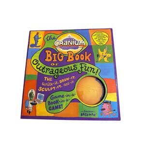 Cranium Big Book of Outrageous Fun Board Game Kids 7+